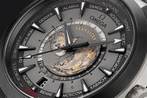 omega seamaster worldtimer titanium|omega world timer gold.